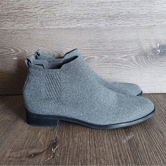 VIVAIA Square-Toe Water-Repellent Ankle Boots (Ryan) Rich Gray Size EU(40) US 9 - Picture 1 of 10